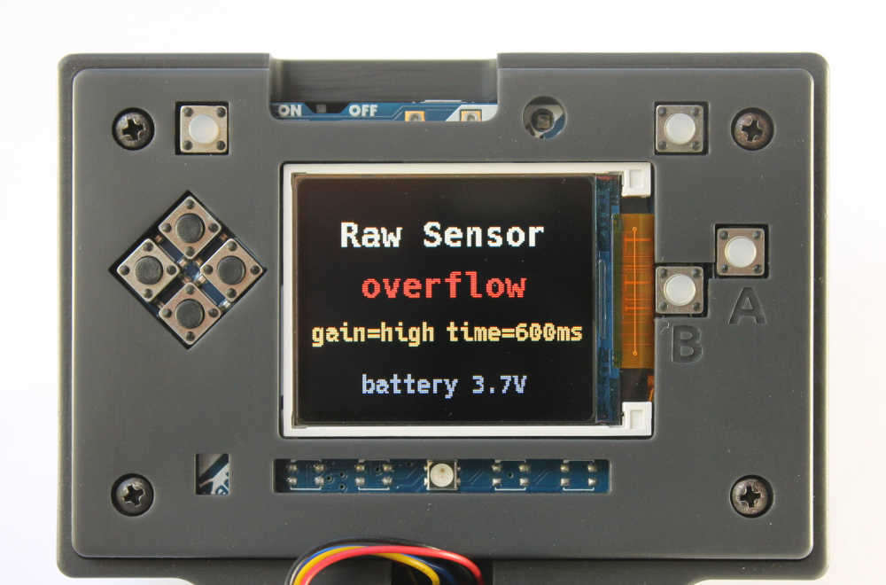 Optimizing the light sensor settings