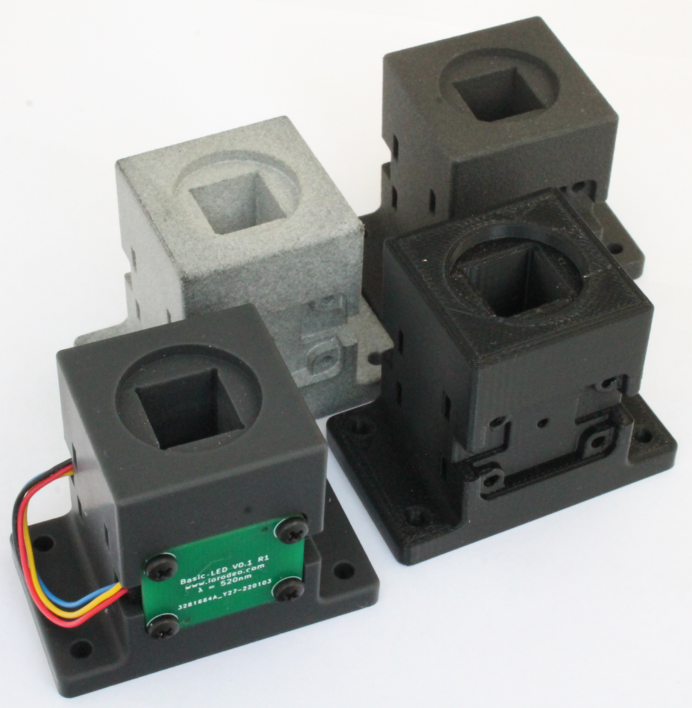 Testing 3D printed cuvette holders