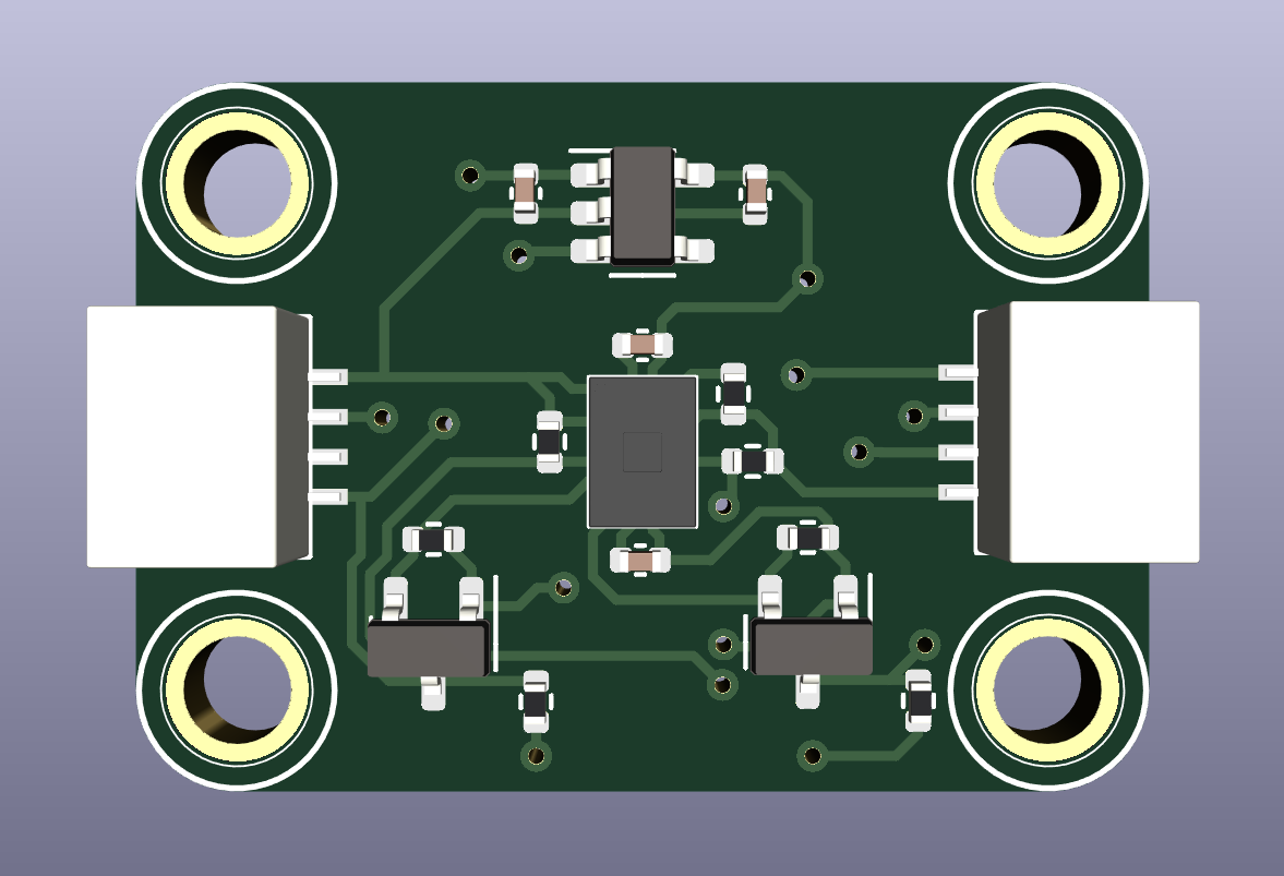 New PCB design: UV sensor board for the Open Colorimeter