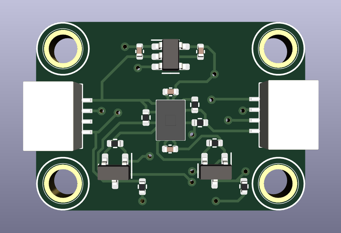 New PCB design UV sensor board for the Open Colorimeter